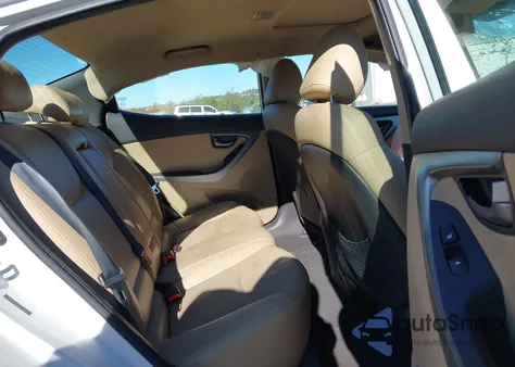 2011 Hyundai Elantra Limited z USA, uszkodzony, nr VIN 5NPDH4AEXBH053256